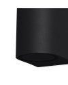 KANDANCHU * APLIQUE EXTERIOR 1L*GU10 NEGRO